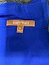 Ellen Tracy Color Block Blue Long Sleeve Blouse Size L - photo 7