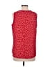 Zenergy by Chico's Red Sleeveless Blouse Size Med (1) - photo 2