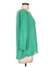 The Limited 100% Polyester Green 3/4 Sleeve Blouse Size L - photo 4