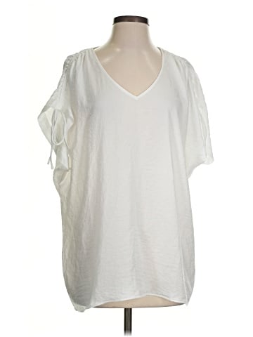 CAbi Short Sleeve Blouse (view 1)