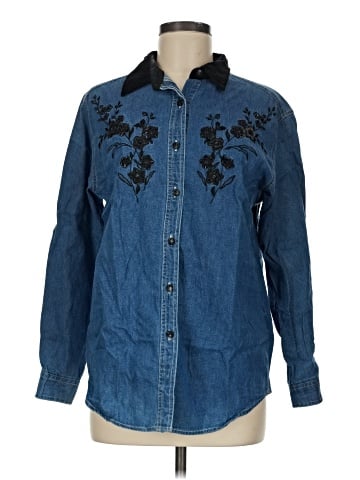 Cabin Creek Long Sleeve Button-Down Shirt (view 1)