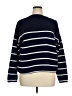 Gap 100% Cotton Stripes Blue Pullover Sweater Size XL - photo 1
