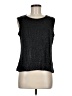 Ronni Nicole Black Sleeveless Top Size M - photo 1