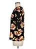 Who What Wear 100% Polyester Floral Black Short Sleeve Blouse Size M - photo 5