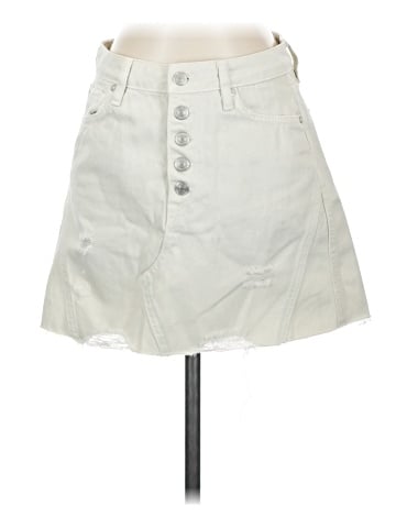 We the Free Denim Skirt (view 1)