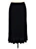 Laundry by Shelli Segal Solid Black Formal Skirt Size L - photo 1