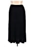 Laundry by Shelli Segal Solid Black Formal Skirt Size L - photo 2