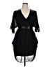 City Chic 100% Polyester Black Cocktail Dress Size 14 Plus (XS) - photo 1