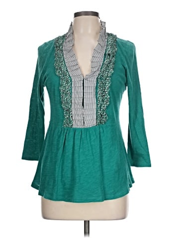 Deletta 3/4 Sleeve Top (view 1)