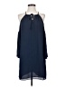 Alexia Admor 100% Polyester Solid Blue Casual Dress Size S - photo 1