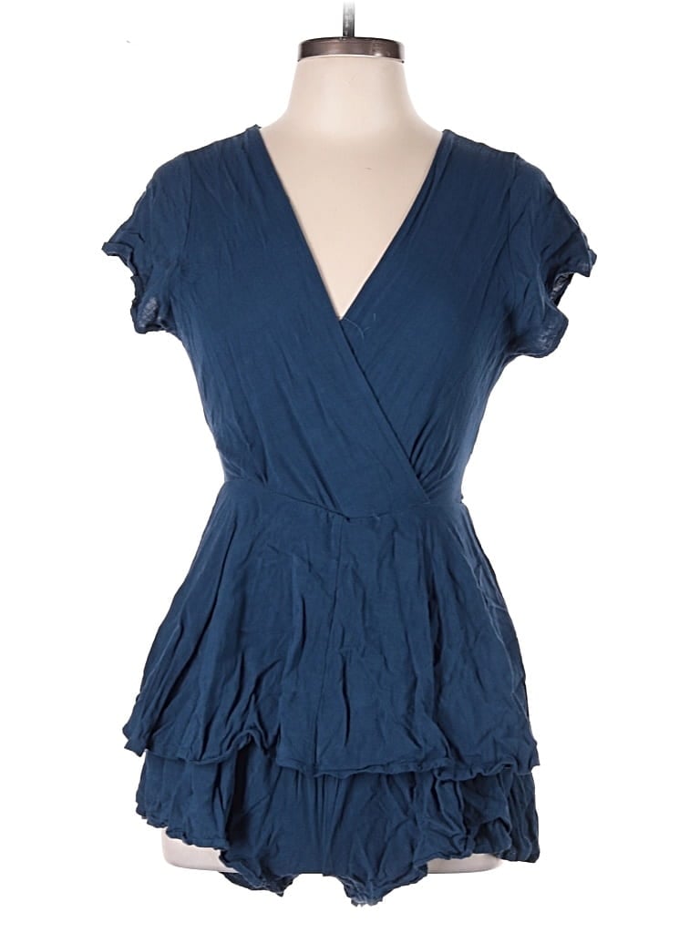 Pre-owned Altar'd State Romper In Blue