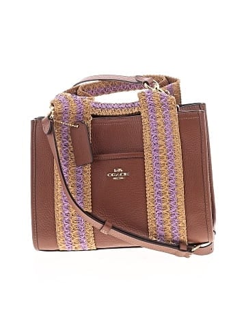 Coach Leather Satchel (view 1)