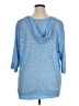 SONOMA life + style Blue Pullover Sweater Size 1X - photo 2