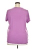 Made for Life Purple Short Sleeve Top Size 2X - photo 2