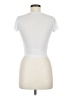 Lac Bleu White Short Sleeve Turtleneck Size M - photo 2
