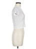 Lac Bleu White Short Sleeve Turtleneck Size M - photo 4