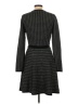 Max Studio Houndstooth Black Casual Dress Size L - photo 2