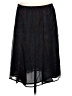 Sag Harbor 100% Polyester Paisley Black Formal Skirt Size M (petite) - photo 1