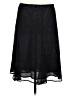 Sag Harbor 100% Polyester Paisley Black Formal Skirt Size M (petite) - photo 2