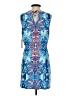 Tart Tropical Blue Casual Dress Size XS - photo 2
