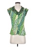 PIANO Green Sleeveless Blouse Size S - photo 1