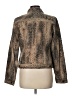 Lauren Jeans Co. 100% Cotton Animal Print Brown Jacket Size L - photo 2