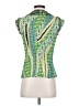 PIANO Green Sleeveless Blouse Size S - photo 2