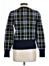 Banana Republic Plaid Blue Pullover Sweater Size L - photo 2