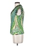 PIANO Green Sleeveless Blouse Size S - photo 5