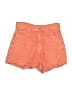 BDG Orange Denim Shorts Size 25 waist - photo 1
