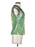 PIANO Green Sleeveless Blouse Size S - photo 4