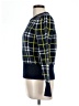 Banana Republic Plaid Blue Pullover Sweater Size L - photo 5
