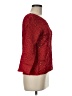 Rafael Essential 100% Polyester Red 3/4 Sleeve Top Size M - photo 4