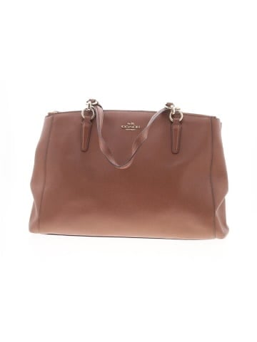 Coach Factory Leather Satchel (view 1)