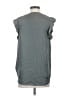 Mustard Seed 100% Polyester Gray Sleeveless Blouse Size S - photo 2