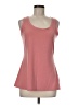 L.L.Bean Pink Sleeveless T-Shirt Size M - photo 1
