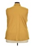 Kasper Yellow Sleeveless Blouse Size 3X - photo 2