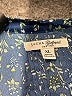 Jachs Girlfriend 100% Polyester Blue 3/4 Sleeve Blouse Size XL - photo 7