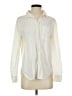 H&M Ivory Long Sleeve Button-Down Shirt Size S - photo 1