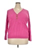 Chaps 100% Cotton Pink Pullover Sweater Size XXL - photo 1