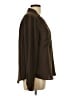 Nine West 100% Polyester Brown Long Sleeve Blouse Size L - photo 4
