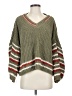 Pol 100% Polyester Green Pullover Sweater Size S - photo 1