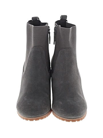 Violet & Red Ankle Boots (view 2)
