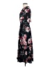 1.State 100% Rayon Floral Black Cocktail Dress Size S - photo 5