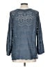 wonderly 100% Acrylic Blue Pullover Sweater Size L - photo 2
