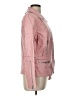 Together 100% Leather Pink Leather Jacket Size 12 - photo 4