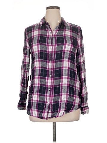 Banana Republic Factory Store Long Sleeve Button-Down Shirt (view 1)