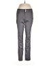 IMAN Solid Gray Casual Pants Size 10 - photo 1