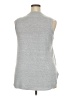 Lands' End Silver Sleeveless T-Shirt Size 18 - photo 2