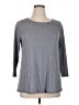 Lane Bryant Outlet Gray 3/4 Sleeve Top Size 14 - 16 Plus - photo 1